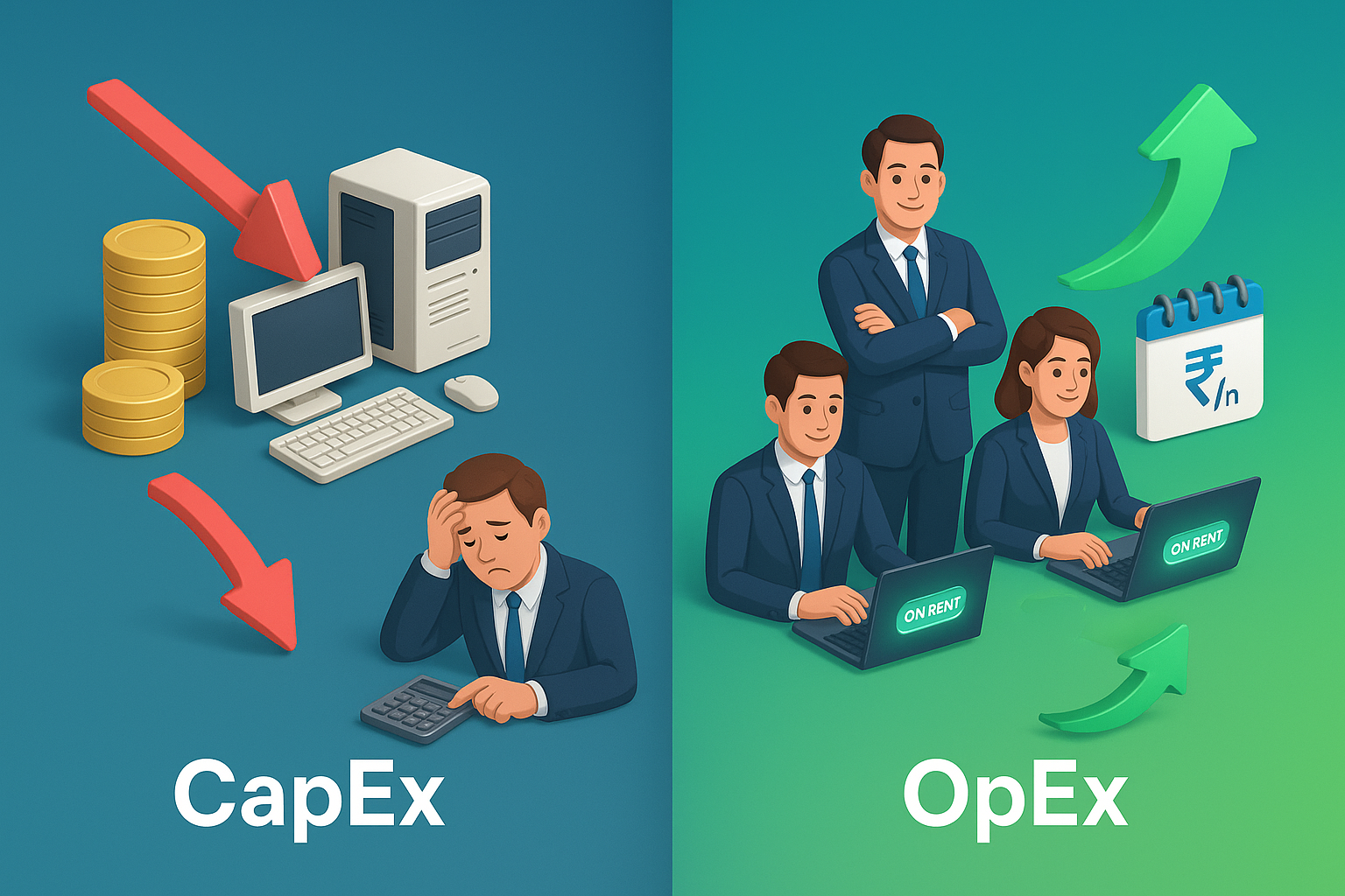 Switching from CapEx to OpEx—The Rental Advantage 