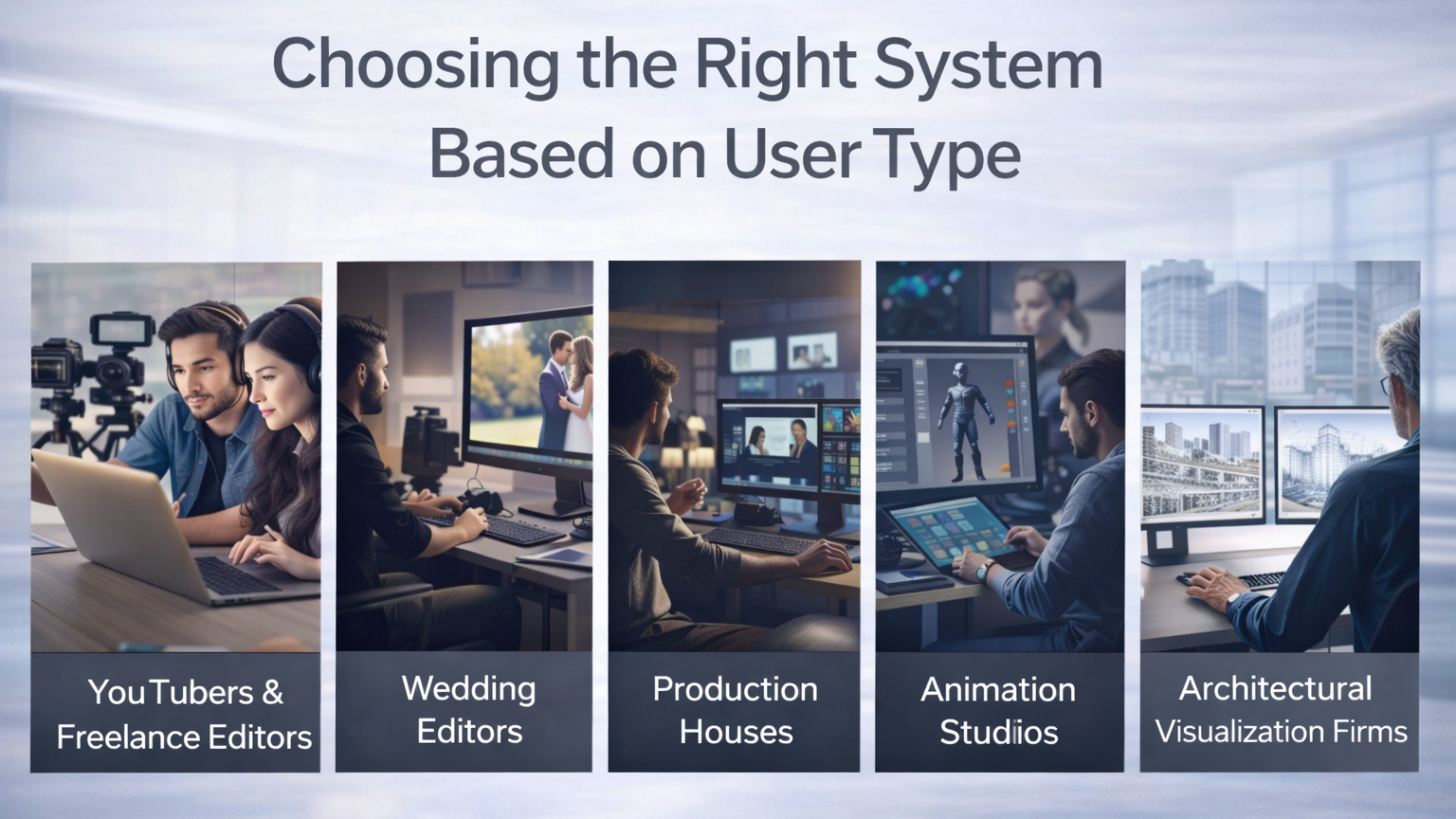Choosing the Right System Based on User Type