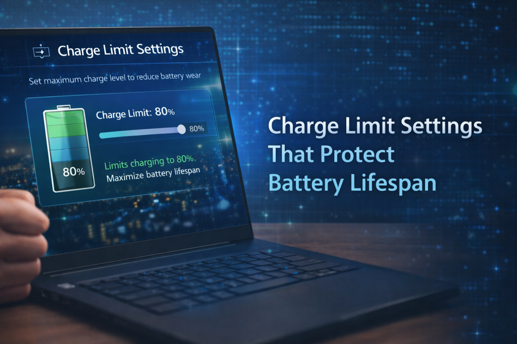 Charge Limit Settings That Protect Battery Lifespan
