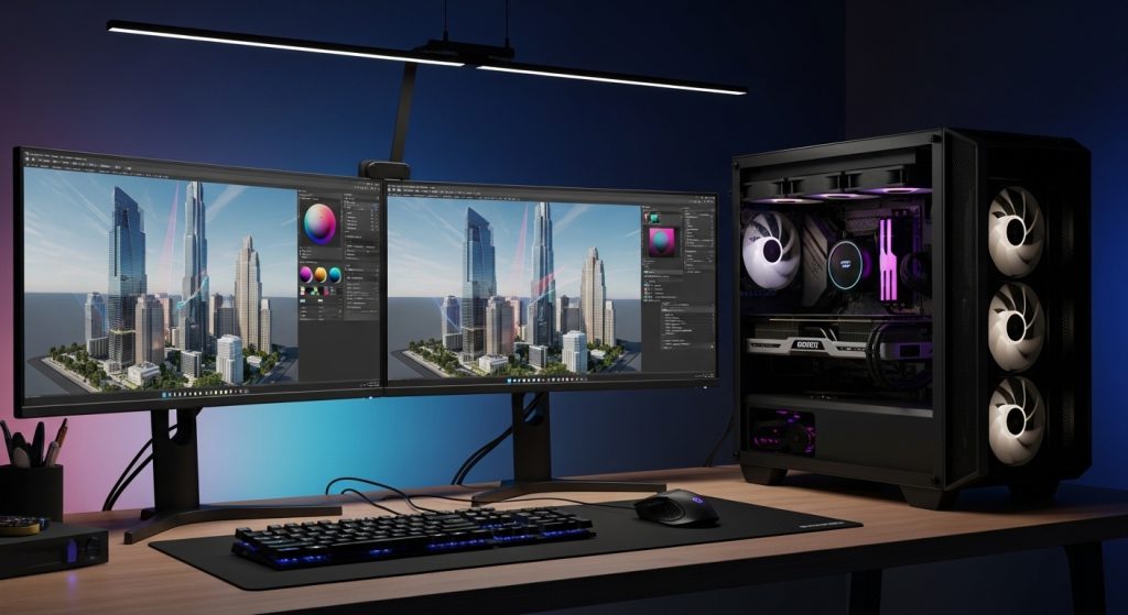 Why High-End Graphics PC on Rent Is Essential for Rendering Workloads