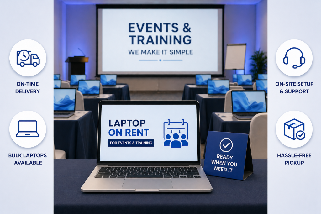 Making Laptop Rental Work for Events and Training