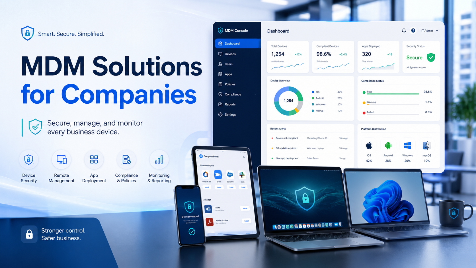 MDM solutions for companies: Secure Every Device