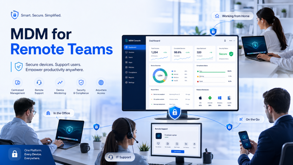 MDM Solutions for Companies with Remote Teams