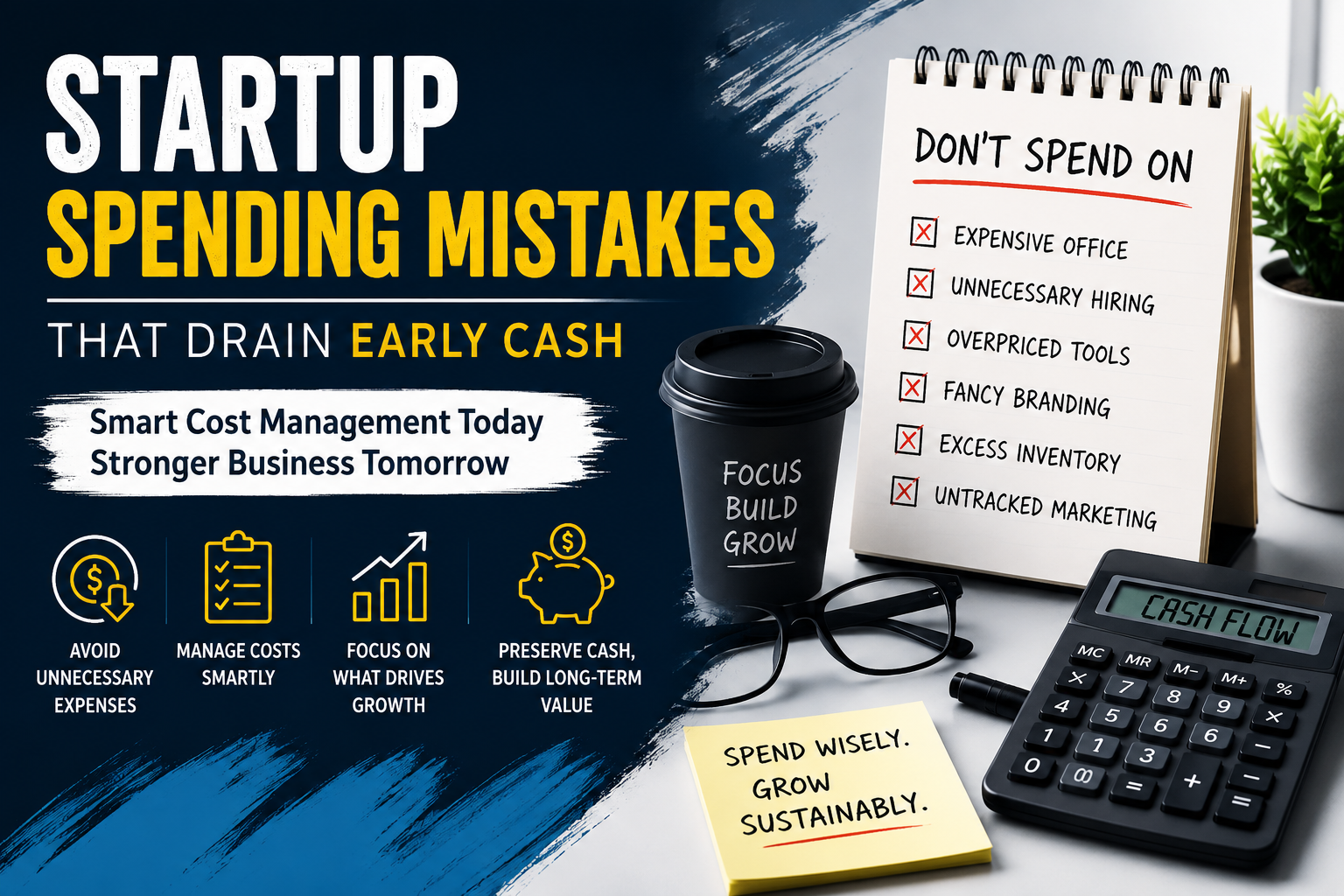 Startup Spending Mistakes That Drain Early Cash