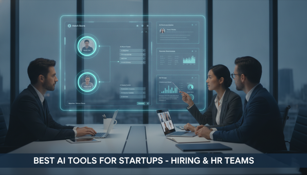 Best AI Tools for Startups Hiring and HR Teams